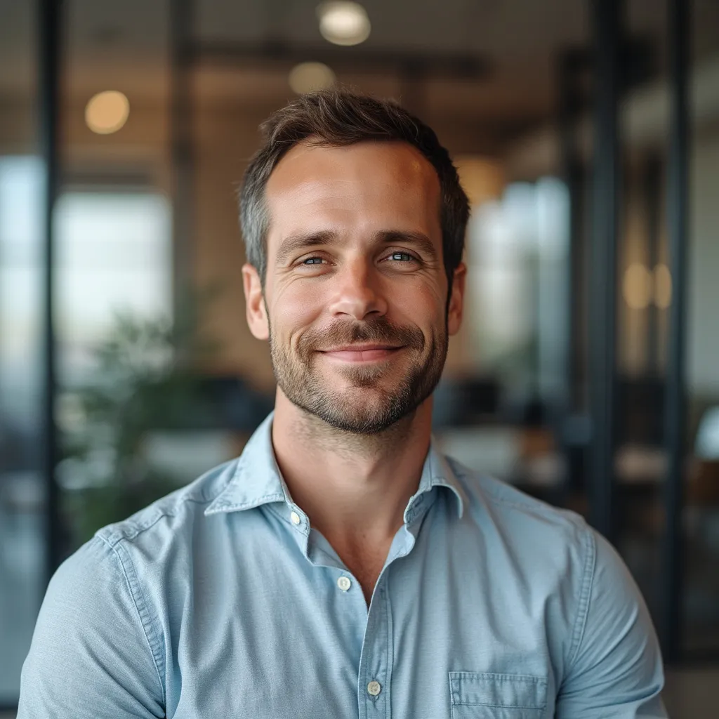 Portrait de Thomas, client