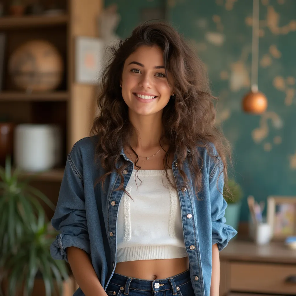 Portrait de Camille, cliente